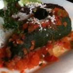 Chilean Chiles Rellenos Rice Dinner
