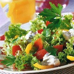 American Lettuce Lettuce with Grilled Pepper and Cream of Tuna 1 Appetizer