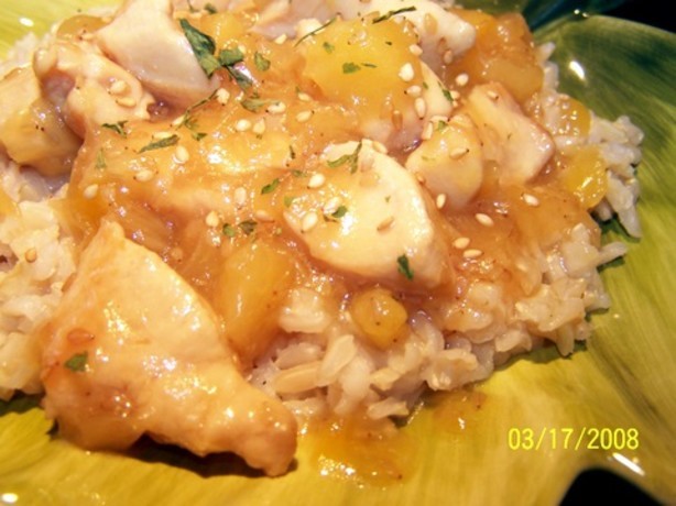 Australian Pineapplesesame Chicken Dessert