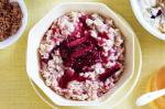 American Rhubarb Porridge Recipe Dessert