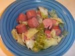 American Cabbage and Kielbasa 2 Appetizer