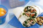 Australian Tuna and Tabouli Burrito Wraps Recipe Appetizer