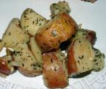 Stove Top Baby Red Potatoes With Basil Shallots and Garlic recipe