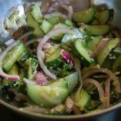 Australian Salad of Cucumbers with Ginger Appetizer