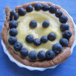 Australian Tartlets with Lemon and Bilberries Dessert