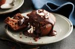 American Sticky Chocolate Raisin Puddings Recipe Dessert