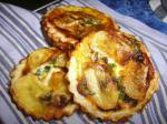 American Caramelised Onion and Camembert Quiche Appetizer