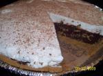 American Reduced Fat Double Layered Chocolate Pie Dessert