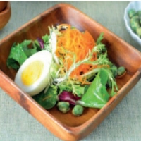 Japanese Salad with Ginger Dressing Breakfast