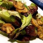 Swiss Warm Mushroom Salad Recipe Appetizer