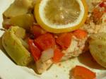 Italian Chicken with Artichokes and Lemon Dinner