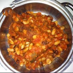 Australian Fagioli Alluccelletto Con Salsiccia Appetizer