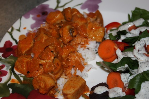 Australian Family Pleasing Chicken Paprika Dinner