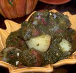 Indian Indian Spinach and Potatoes Appetizer