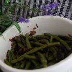 Italian Salad with Green Beans and Dried Tomatoes Appetizer