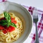 Italian Homemade Salsa of Tomato for Pasta Appetizer