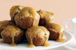 Australian Fig And Ginger Muffins With Butterscotch Sauce Recipe Dessert