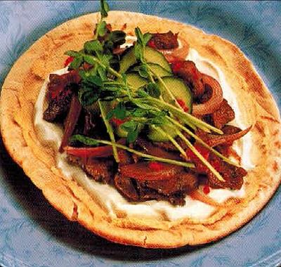 Arabic Lamb Pitta Dinner