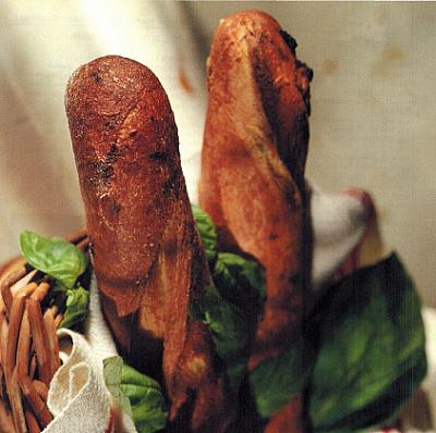 Crunchy Bread Sticks recipe