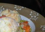 British Cheese Scones with Sesame Seeds Appetizer