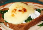 American Poached Eggs Florentine Appetizer