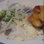 Australian Herring Salad with Potatoes and Herb Cream Appetizer