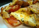 French Tomato Omelette Appetizer