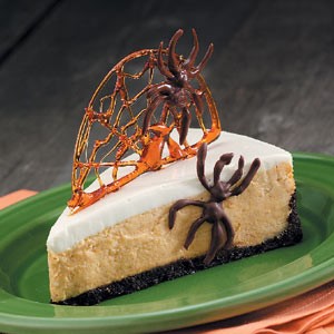 Australian Spiderweb Pumpkin Cheesecake 2 Dessert