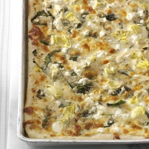 Australian Spinach Artichoke Pizza Appetizer