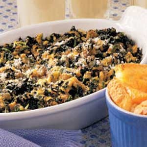 Australian Spinach Bake with Sausage Appetizer