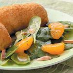 American Sweet Spinach and Mandarin Orange Salad Appetizer