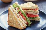 British Marinated Chicken Club Sandwich Recipe Appetizer