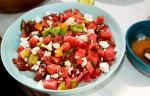 Bulgarian Tomato and Watermelon Salad Recipe Appetizer