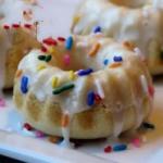 American Fluffy Cake Doughnuts Recipe Dessert