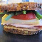 Australian Special Sandwich of Ham and Cheese Appetizer
