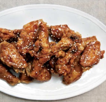Korean Korean Fried Chicken Wings BBQ Grill