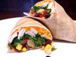 Australian Chililime Chicken and Avocado Wraps Appetizer