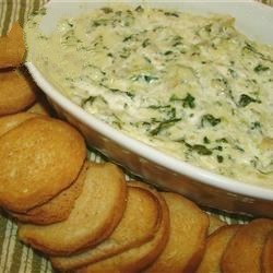 Swiss Spinach and Artichoke Dip Recipe Appetizer