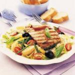 American Tuna Steaks Nicoise Appetizer