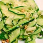 Australian Salad from Raw Courgettes Appetizer
