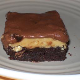 Australian Triple Layer Peanut Butter Brownies 1 Dessert