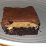 Australian Triple Layer Peanut Butter Brownies 1 Dessert