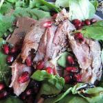 Australian Salad Shoots of Spinach and Duck Confit Dinner