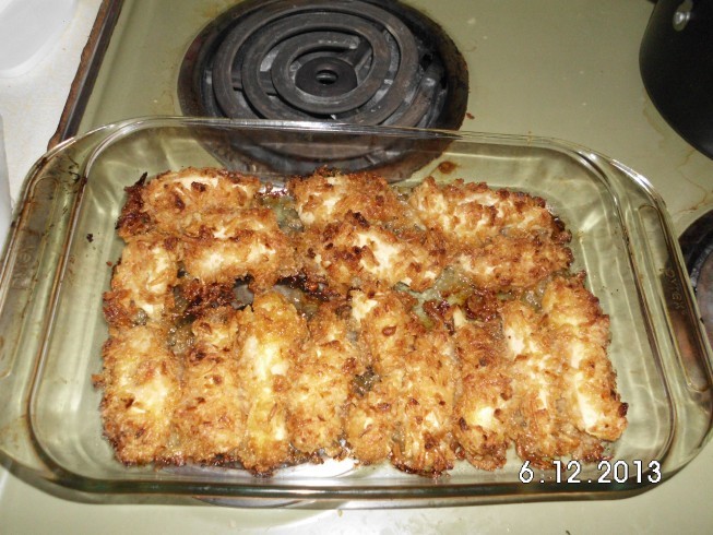 French Crispy Onion Chicken Breast Tenders En Dinner