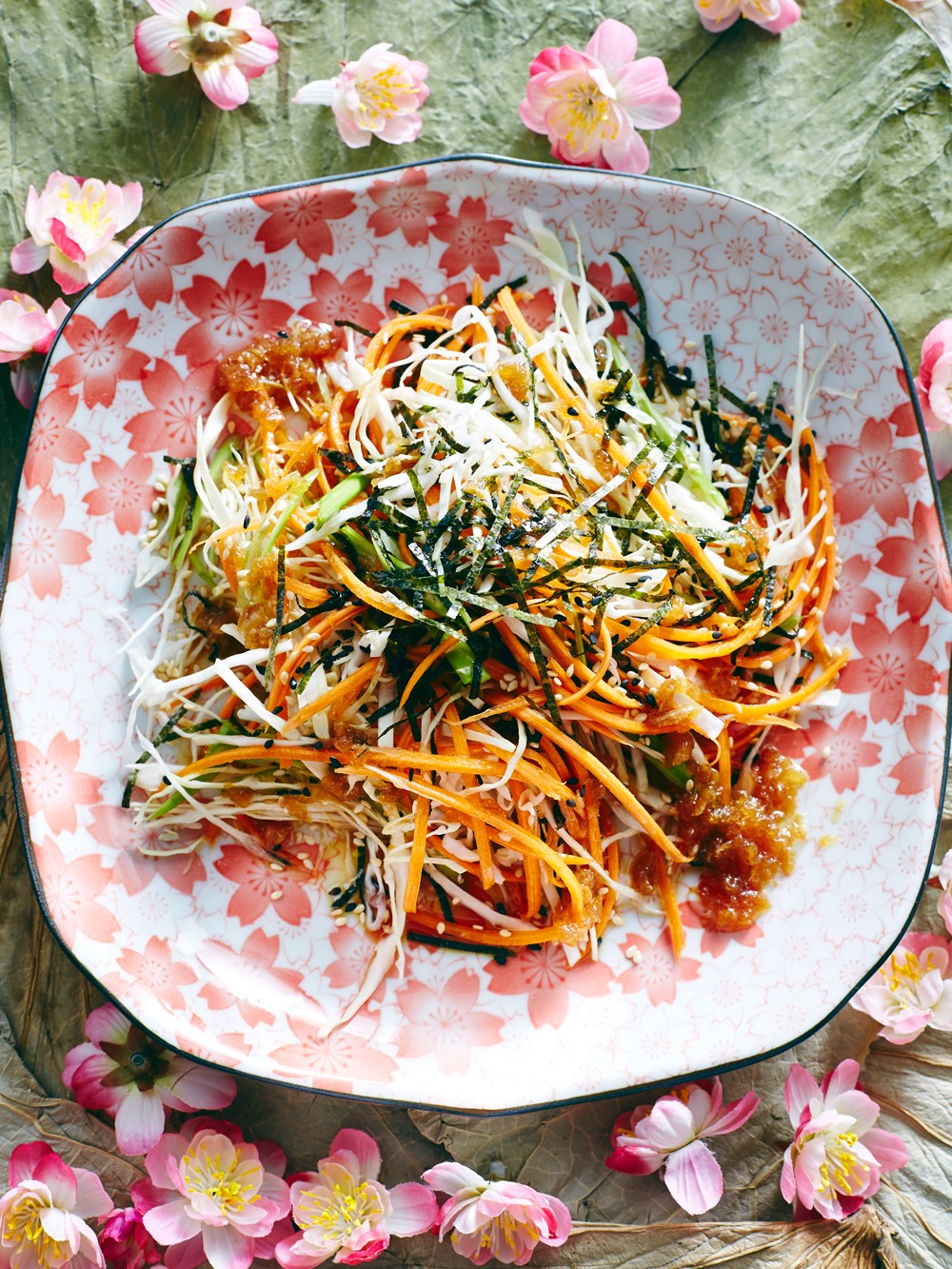 Australian Cabbage Salad with Wafu Dressing Appetizer