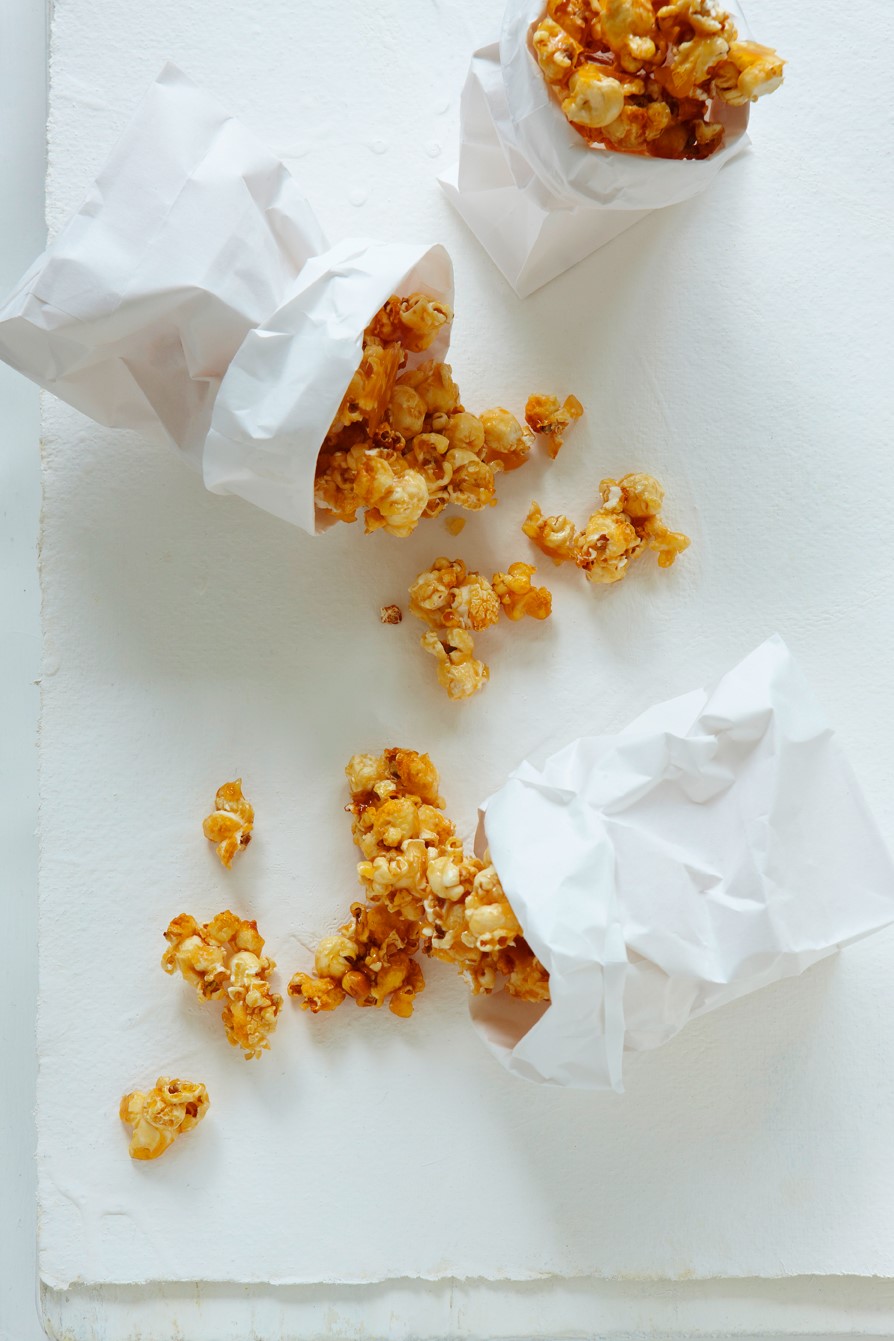 Australian Caramel Salted Popcorn Appetizer