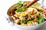American Vegetarian Quinoa And Sweet Potato Fried Rice Recipe Appetizer