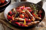 Bangers With Peperonata Recipe recipe