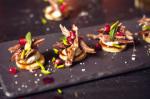 Australian Nutty Pistachio Biscuits With Slow Roasted Lamb And Pomegranate Recipe Appetizer