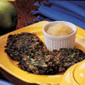 Australian Spinach Potato Pancakes Appetizer